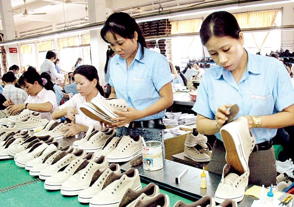 A sport shoe company in Ho Chi Minh City (Photo: SGGP) A sport shoe company in Ho Chi Minh City (Photo: SGGP)
